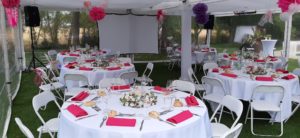 mariage, garden party