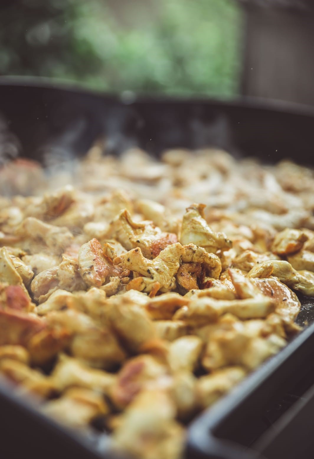 Emincer de poulet à la plancha